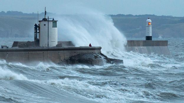 Stormy weather at Porthcawl