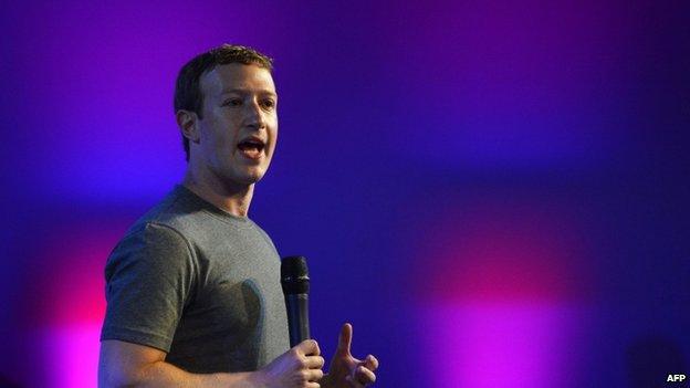 Mr Zuckerberg says connectivity "is a human right"