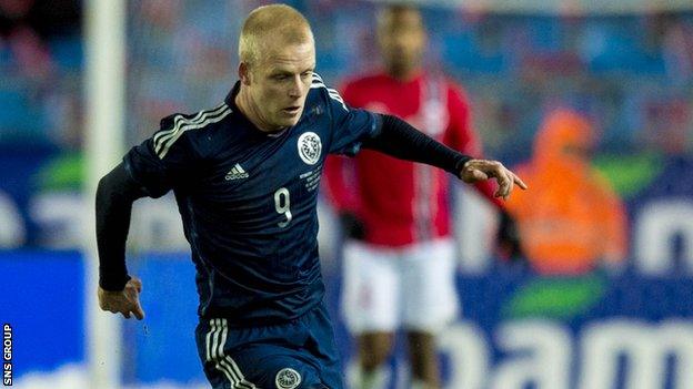 Scotland forward Steven Naismith