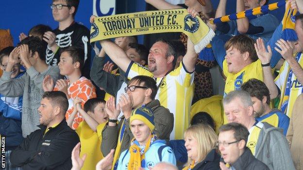 Torquay United fans