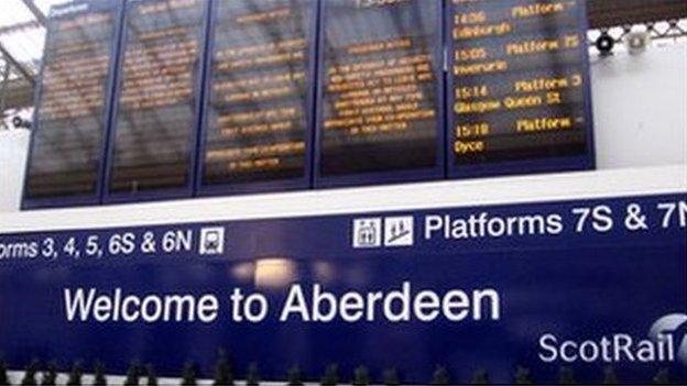 Aberdeen railway station