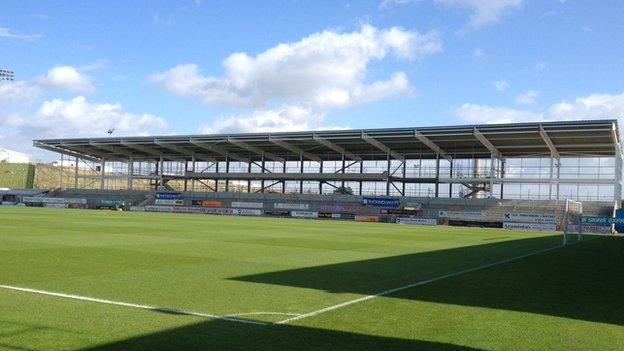 Sixfields East Stand