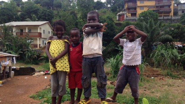 Children in Sierra Leone