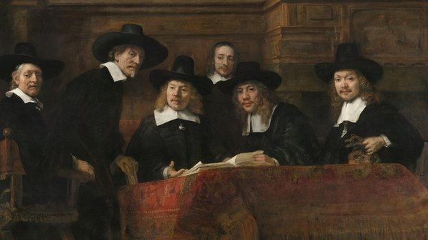 The Sampling Officials of the Amsterdam Drapers’ Guild, known as ‘The Syndics’, 1662