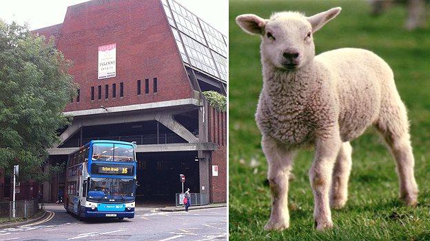 Greyfriars Bus Station in Northampton