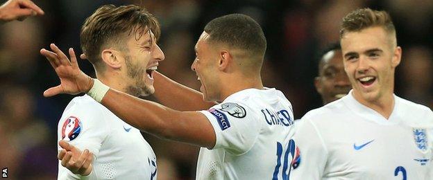 Adam Lallana and Alex Oxlade-Chamberlain