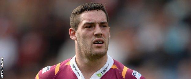 Huddersfield Giants' Joe Wardle