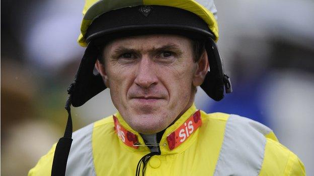 AP McCoy, at Worcester, 9 October 2014