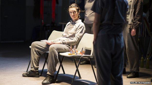 Harriet Walter as King Henry IV