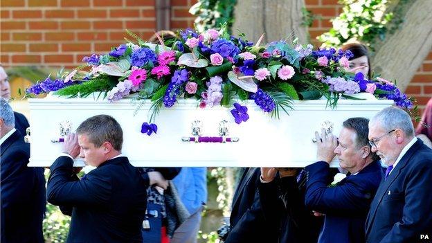 Funeral of Hannah Witheridge