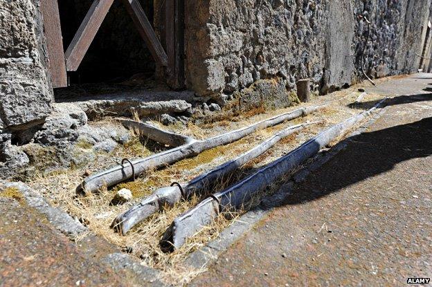 Lead pipes - Herculaneum