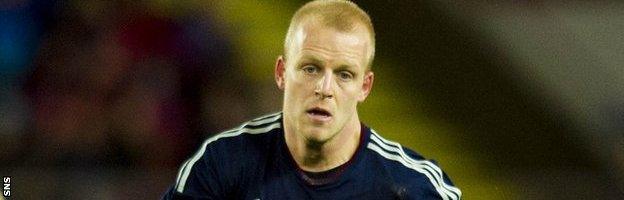 Scotland forward Steven Naismith