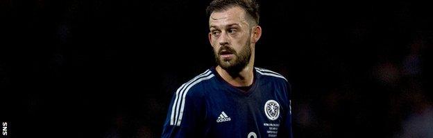 Scotland forward Steven Fletcher