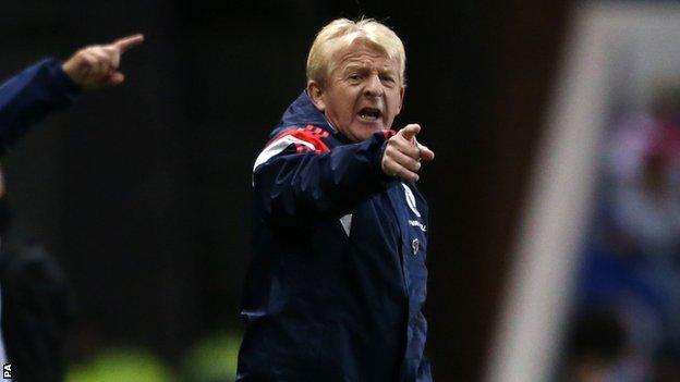 Scotland manager Gordon Strachan