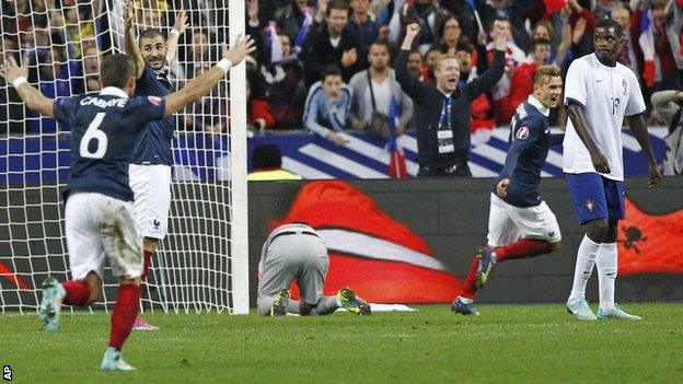 France v Portugal