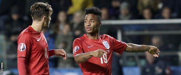 Adam Lallana and Raheem Sterling