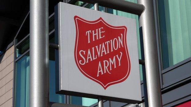 Salvation Army sign