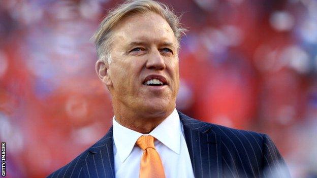 Denver Broncos general manager John Elway