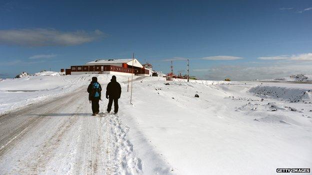 Chilean base in Antarctica