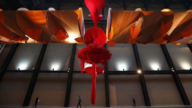 Richard Tuttle commission in Tate Modern's Turbine Hall