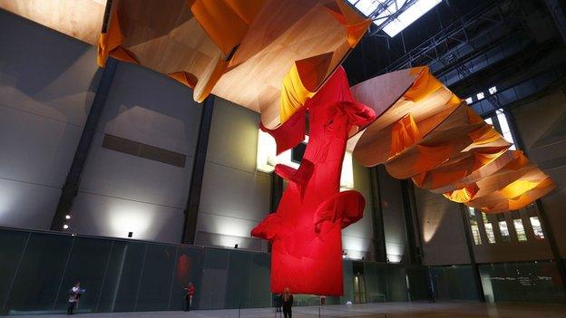 Richard Tuttle commission in Tate Modern's Turbine Hall