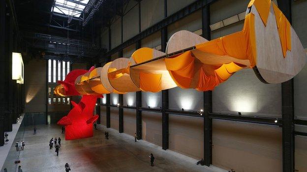 Richard Tuttle commission in Tate Modern's Turbine Hall