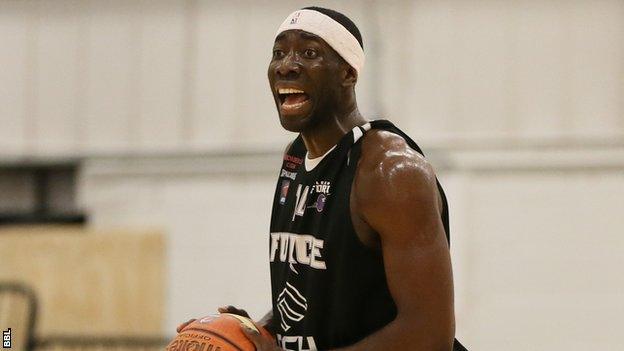 Leeds Force captain Armand Anebo