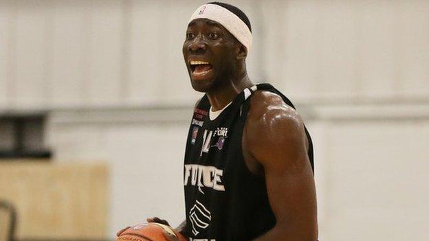 Leeds Force captain Armand Anebo
