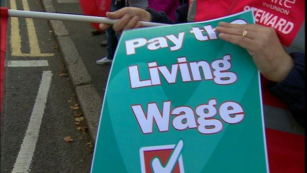 Unite said workers had not received a pay rise "of any substance" in five years