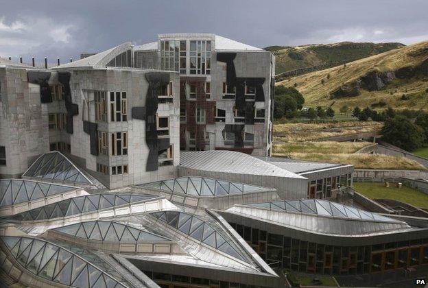 Scottish Parliament building