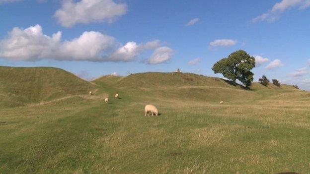 Burrough Hill Leicestershire