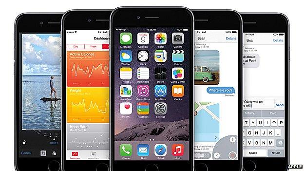 iOS8 screens