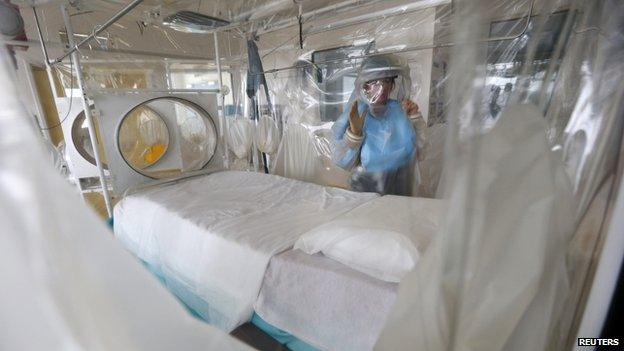 Isolation ward, Royal Free hospital