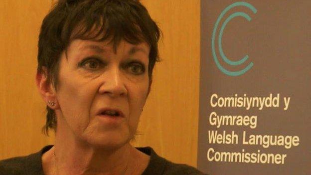 Welsh Language Commissioner Meri Huws