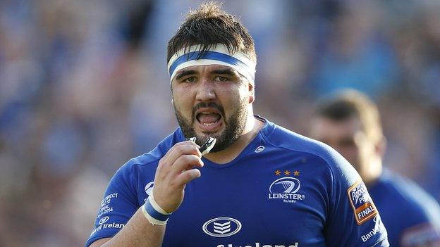 Leinster and Ireland prop Marty Moore