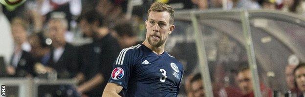 Scotland defender Steven Whittaker