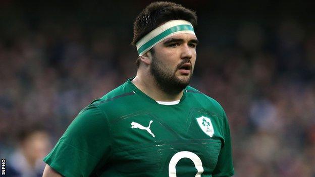 Leinster and Ireland prop Marty Moore