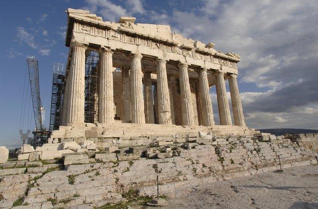 The Parthenon in Athens (file image)