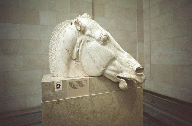 The Elgin Marbles at the British Museum