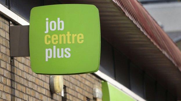 Jobcentre sign