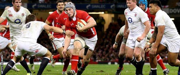 Wales' Jonathan Davies