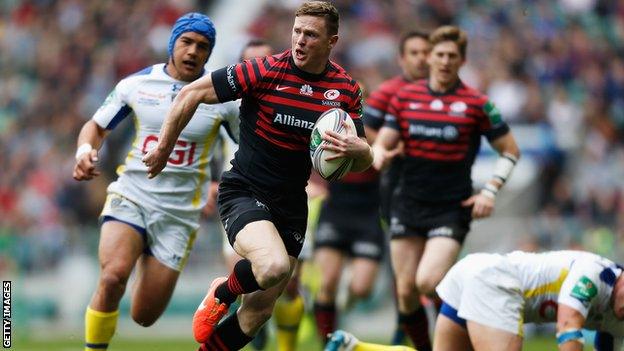 Saracens v Clermont, Chris Ashton