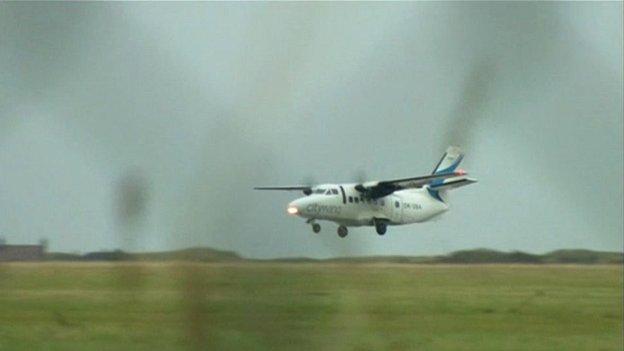 Citywing plane leaves Blackpool for last time