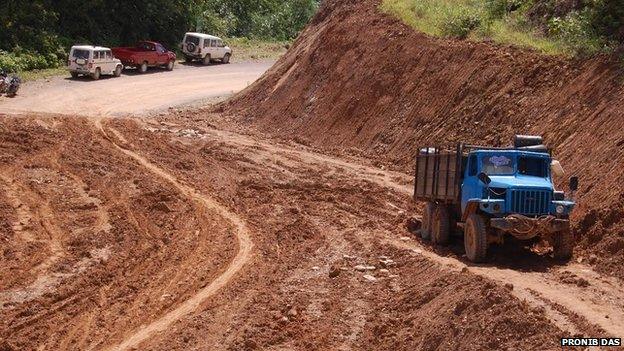 Arunchal Pradesh road