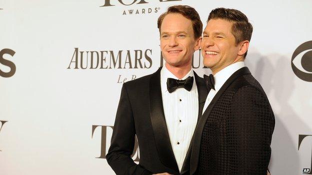 Neil Patrick Harris and David Burtka