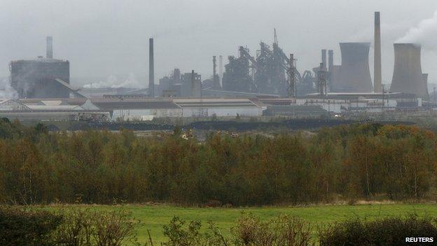 Tata Steel's Scunthorpe plant