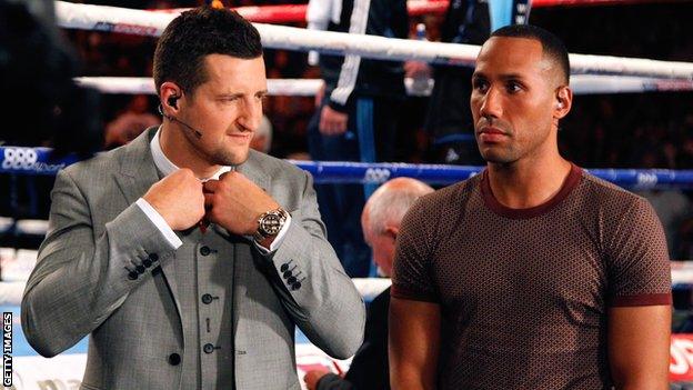 Carl Froch and James DeGale