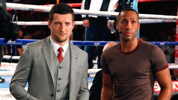 Carl Froch and James DeGale