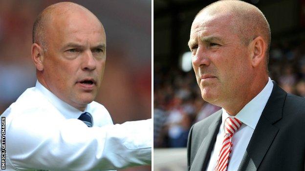 Uwe Rosler and Mark Warburton