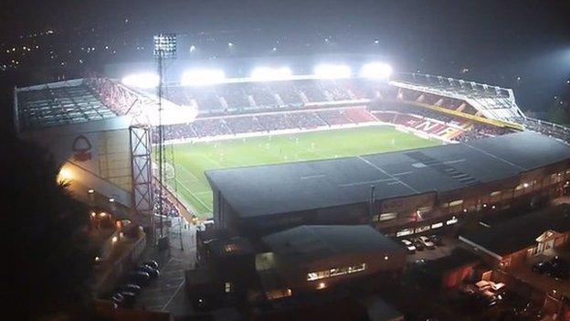 Nottingham city ground